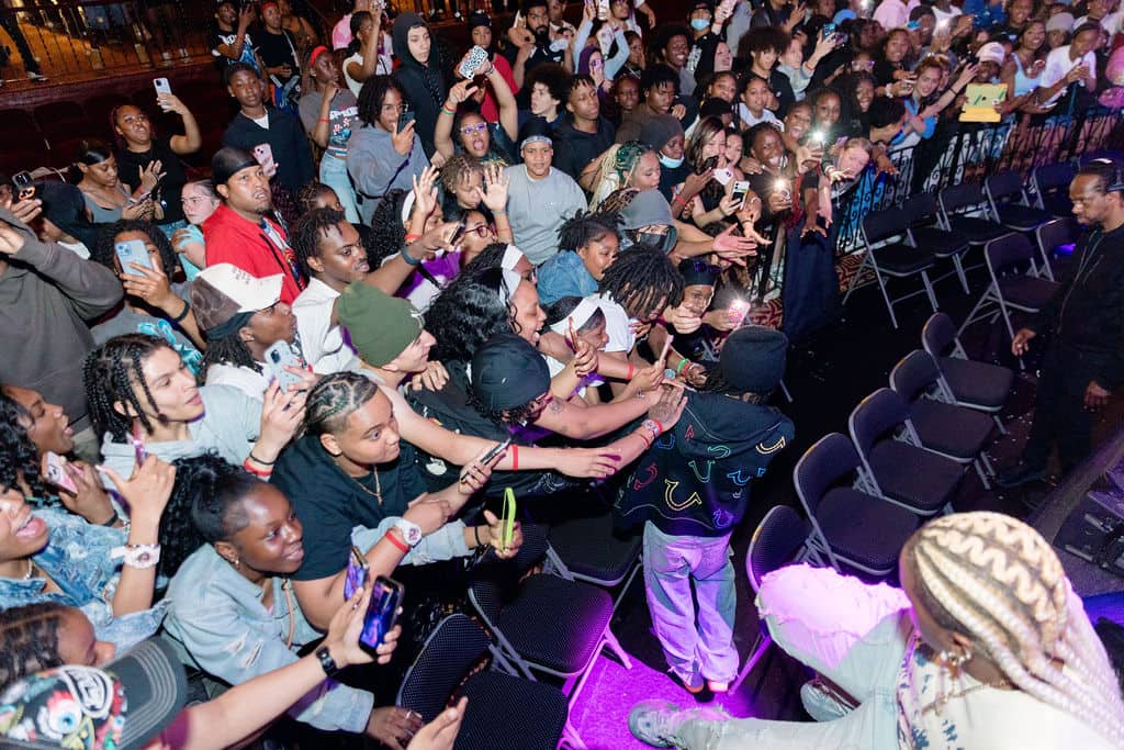 Scene from the 20th Annual Youth Empowerment Summit at the St. George Theatre.