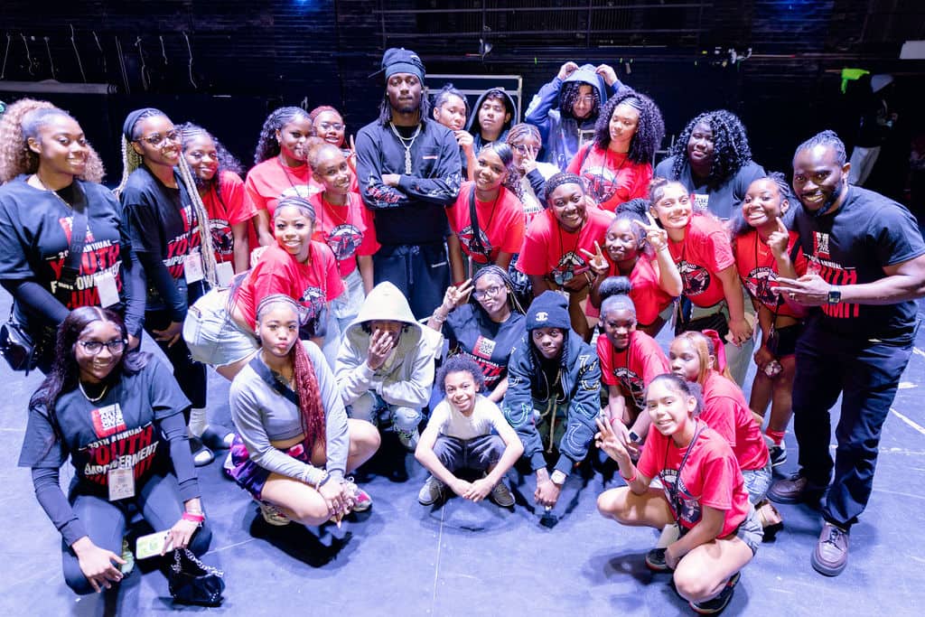 Scene from the 20th Annual Youth Empowerment Summit at the St. George Theatre.