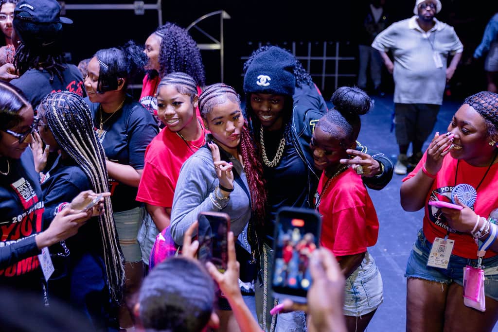 Scene from the 20th Annual Youth Empowerment Summit at the St. George Theatre.
