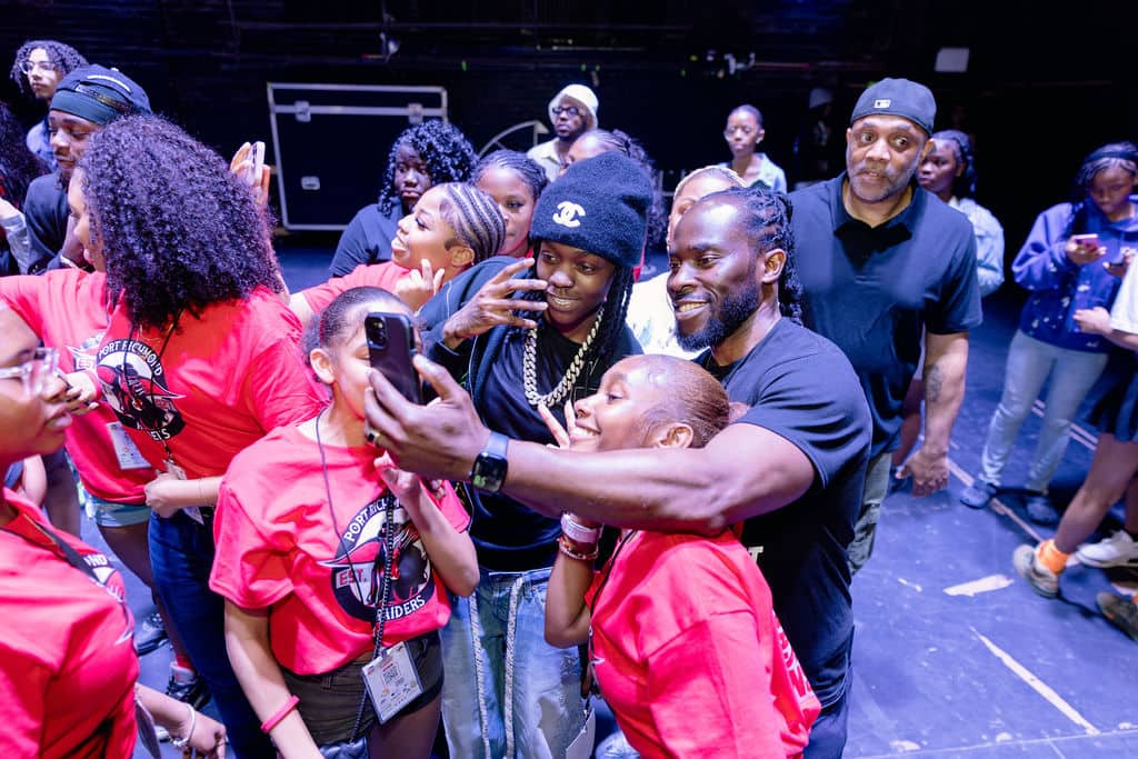 Scene from the 20th Annual Youth Empowerment Summit at the St. George Theatre.
